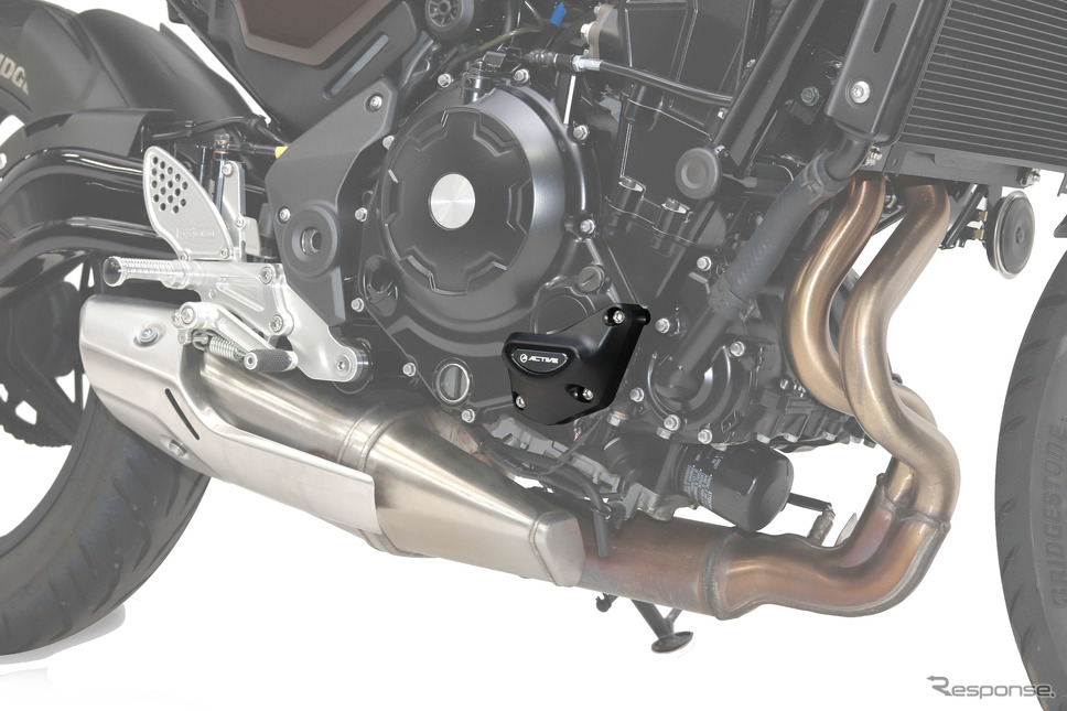 エンジンカバースライダーZ650RS装着例《画像提供 アクティブ》