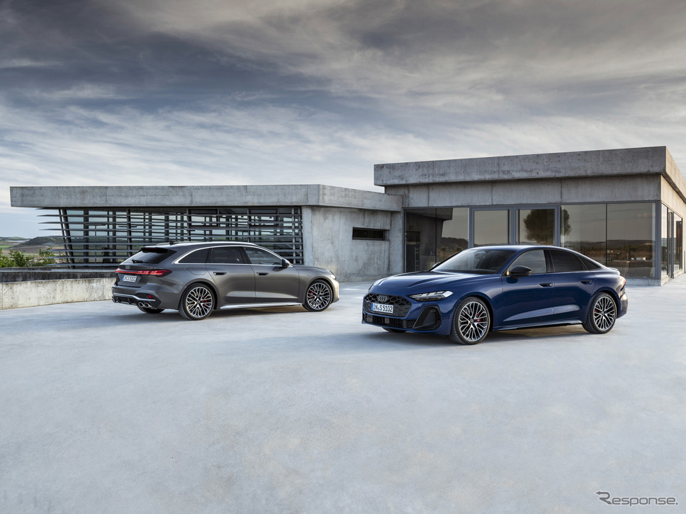 アウディ S5 セダンとアバント《photo by: Audi》