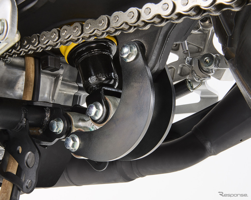 ワイズギアのローダウンリンク XSR125《写真提供 ワイズギア》