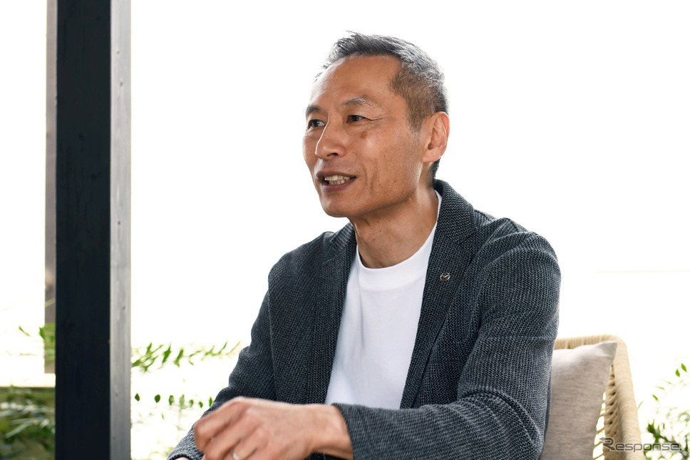 マツダデザイン本部主査の玉谷聡さん《写真撮影 中野英幸》