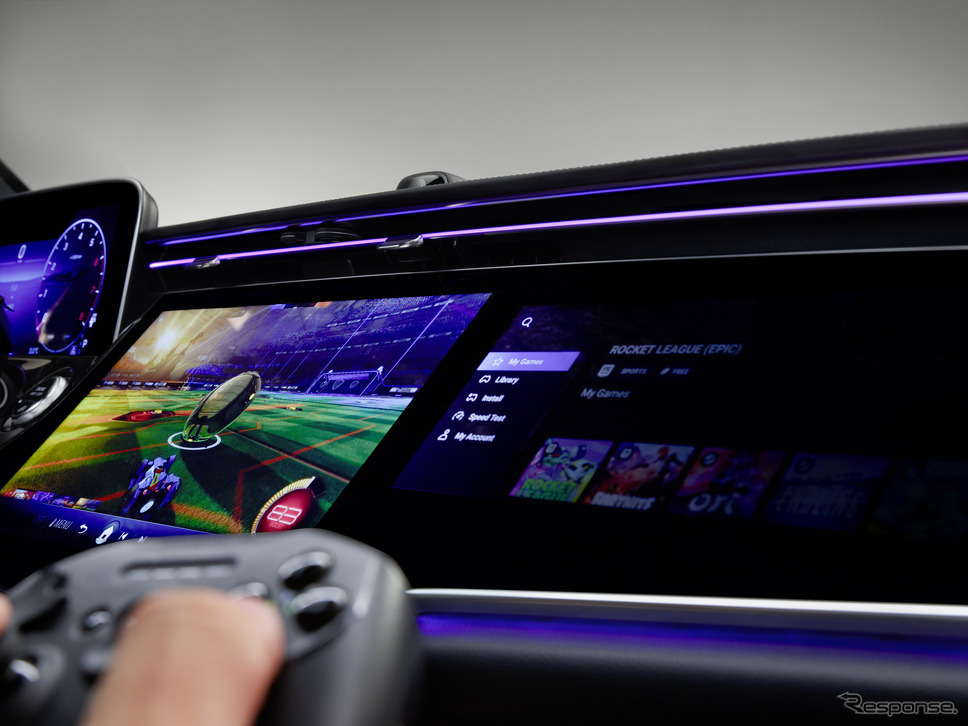 メルセデスベンツがBoosteroidと提携し車載スクリーンで楽しめるゲームコンテンツを強化《photo by Mercedes-Benz》