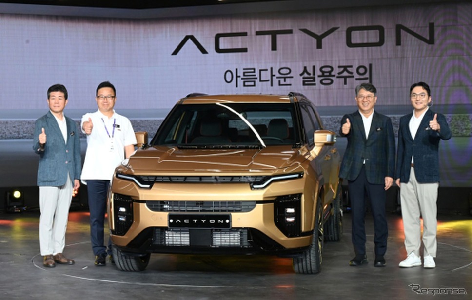 KGMの新型SUV『アクティオン』《photo by KGM》