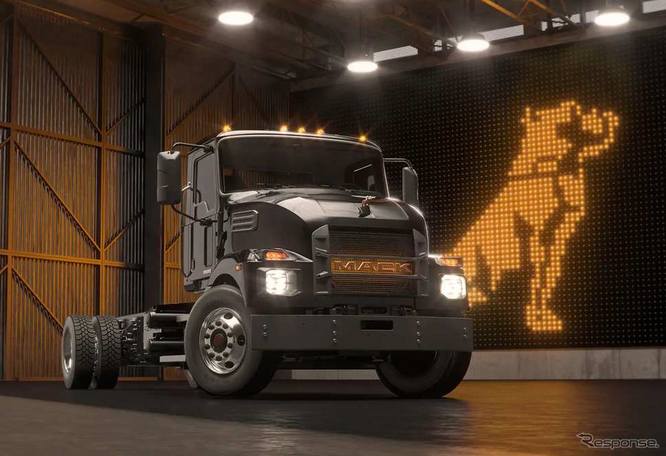 マックトラックの新型EV『MDエレクトリック』《photo by Mack Trucks》