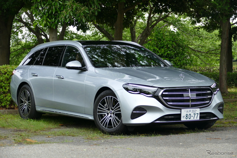 メルセデスベンツ E300 ステーションワゴン エクスクルーシブ（ISG搭載モデル）《写真撮影 島崎七生人》