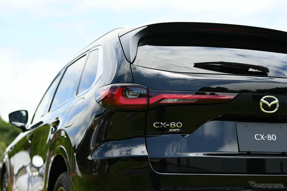 マツダ CX-80《写真撮影 中野英幸》