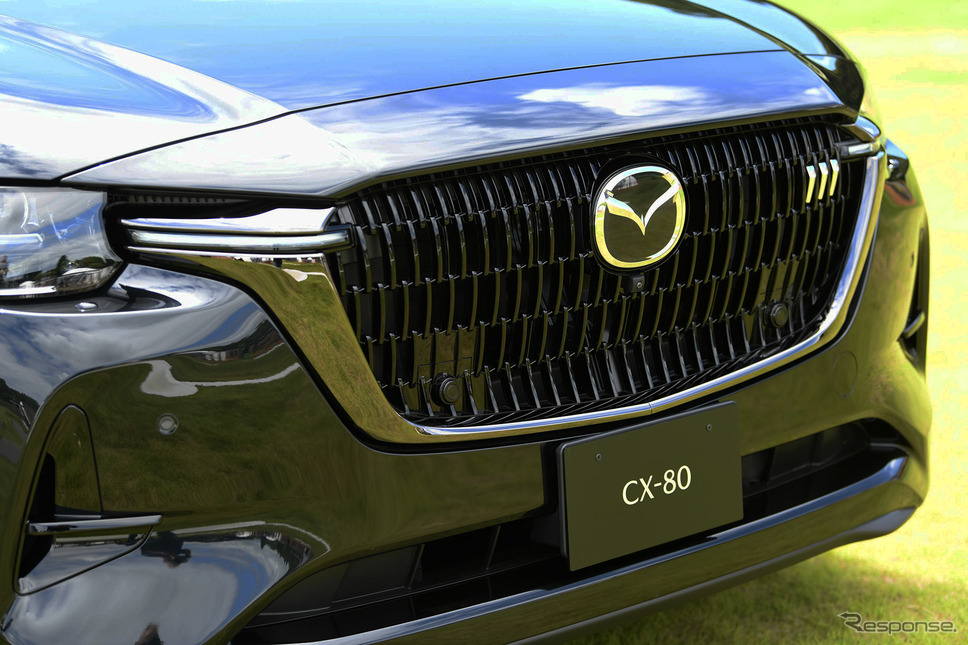 マツダ CX-80《写真撮影 中野英幸》