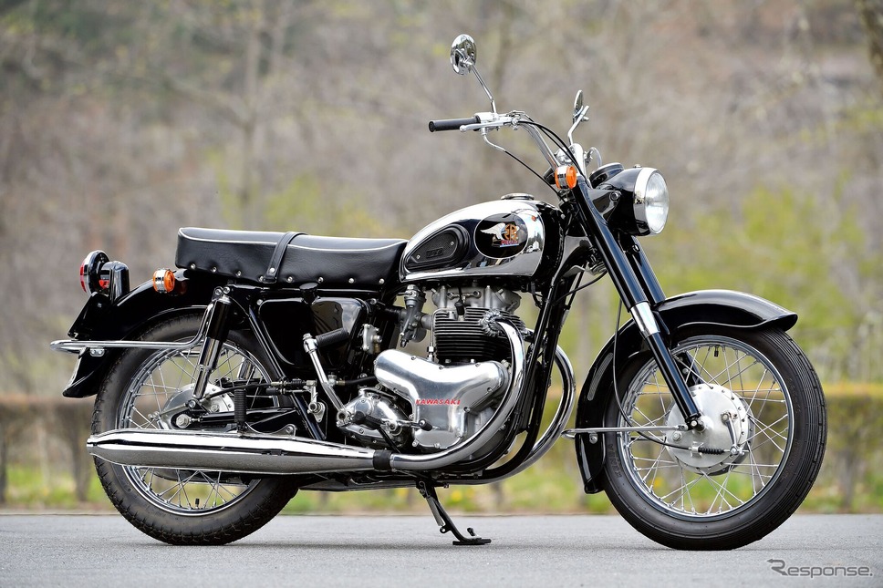 カワサキ500メグロK2《写真提供 カワサキモータースジャパン》