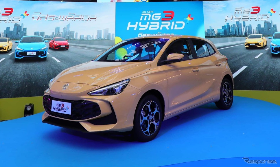 MGの新型ハイブリッド車「MG3 HYBRID+」《photo by MG》