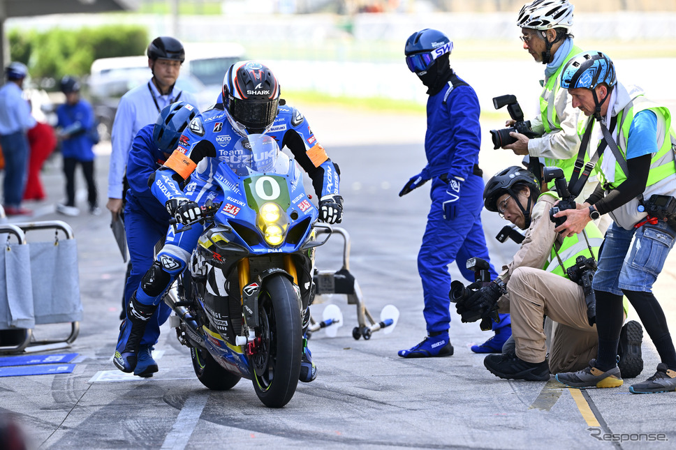 チームスズキCNチャレンジ(鈴鹿8耐2024)《写真撮影 真弓悟史》