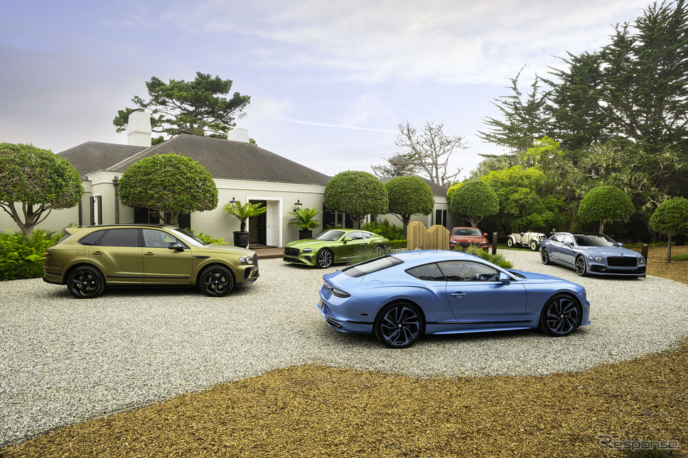モントレーカーウィーク2024《photo by Bentley》