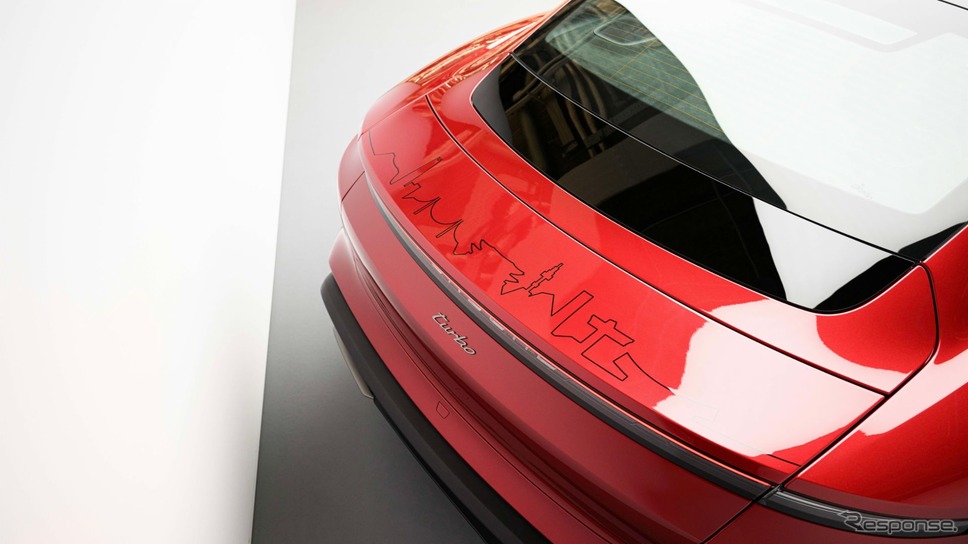 ポルシェ・タイカンターボの「Kエディション」《photo by Porsche》