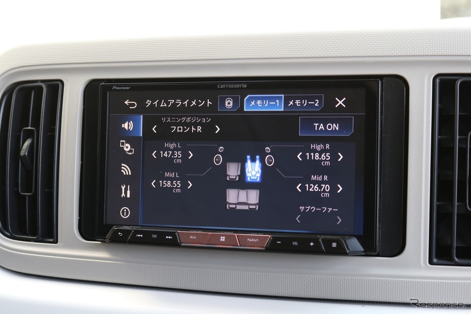 ［car audio newcomer］ダイハツ ミラトコット（ショップデモカー）by サウンドカーペンター　後編