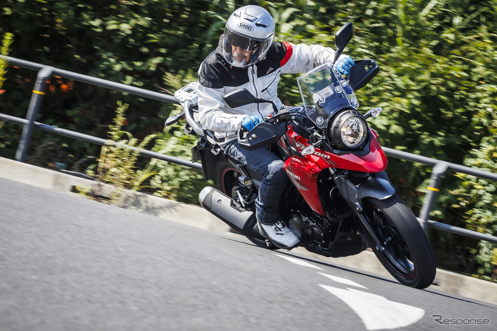 スズキ Vストローム250《写真撮影 山内潤也》
