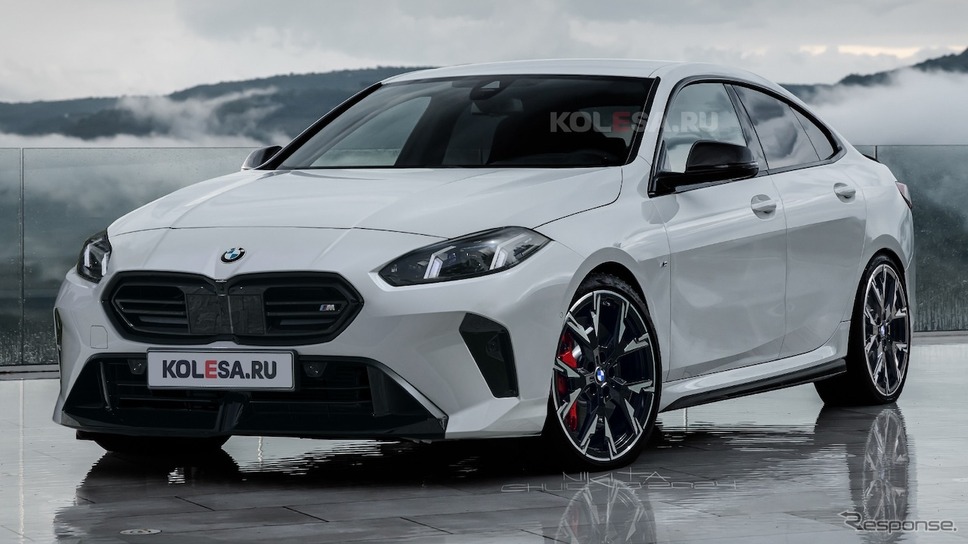 BMW 2シリーズ・グランクーペ 新型予想CG《KOLESA RU/APOLLO》