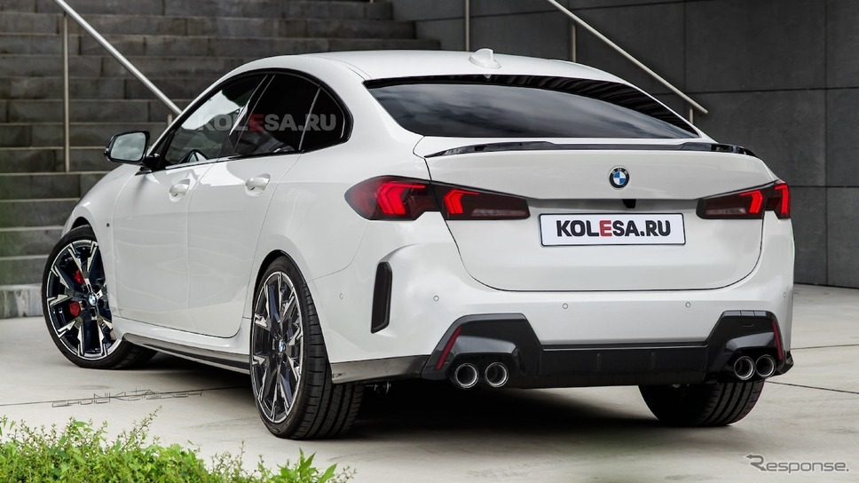 BMW 2シリーズ・グランクーペ 新型予想CG《KOLESA RU/APOLLO》