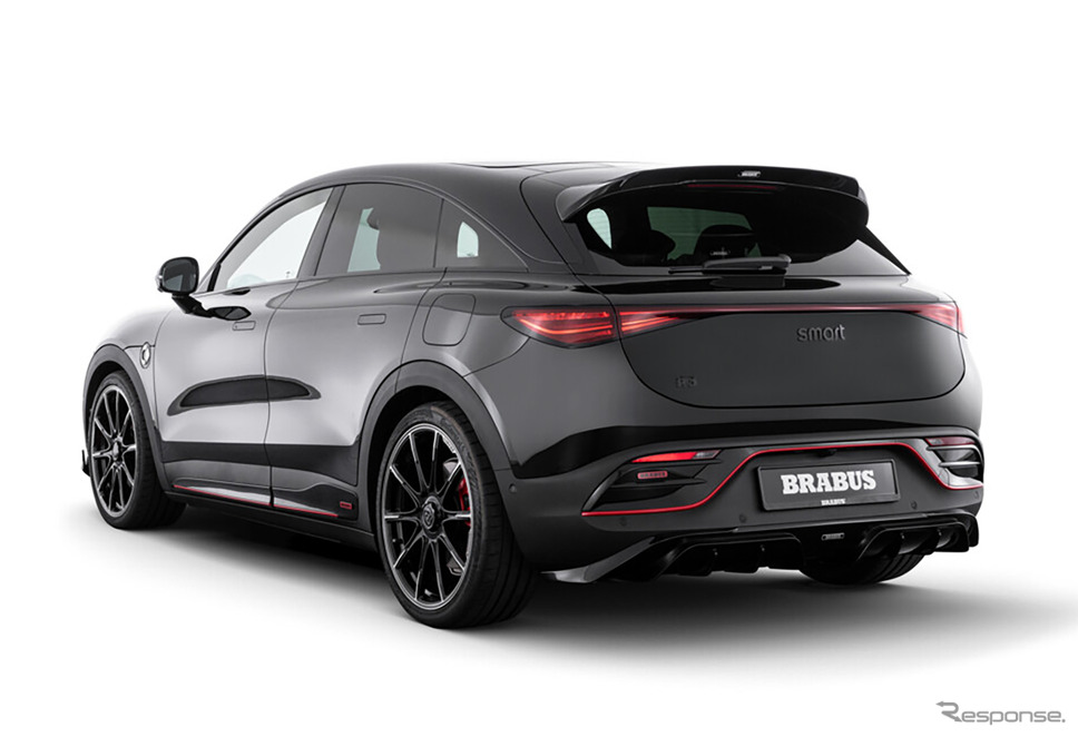 ブラバス、スマートの新型電動SUV『#3』向けカスタマイズプログラム《photo by BRABUS》