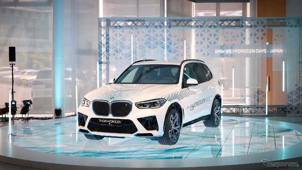 BMWの燃料電池実験車両「iX5 Hydrogen」《写真提供:BMW》