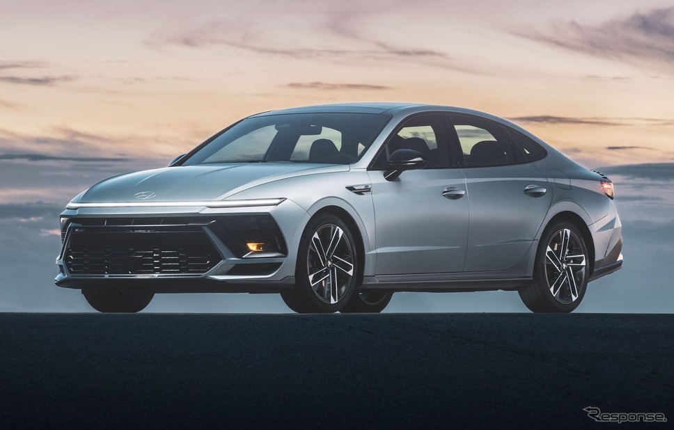 ヒョンデ・ソナタの2025年モデル《photo by Hyundai》