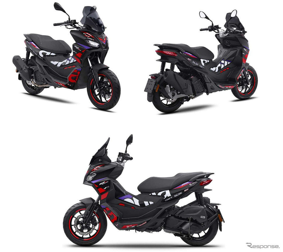 アプリリア SR GT 200 レプリカ《写真提供 ピアッジオグループジャパン》