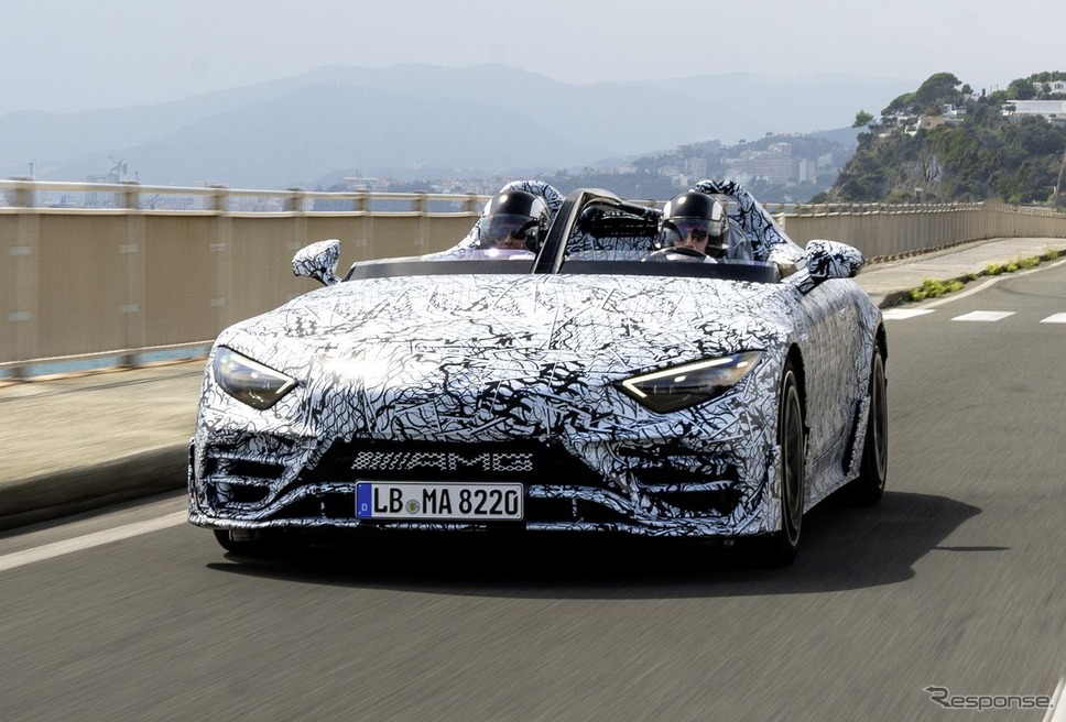 メルセデスAMGピュアスピードのプロトタイプ《photo by Mercedes-Benz》