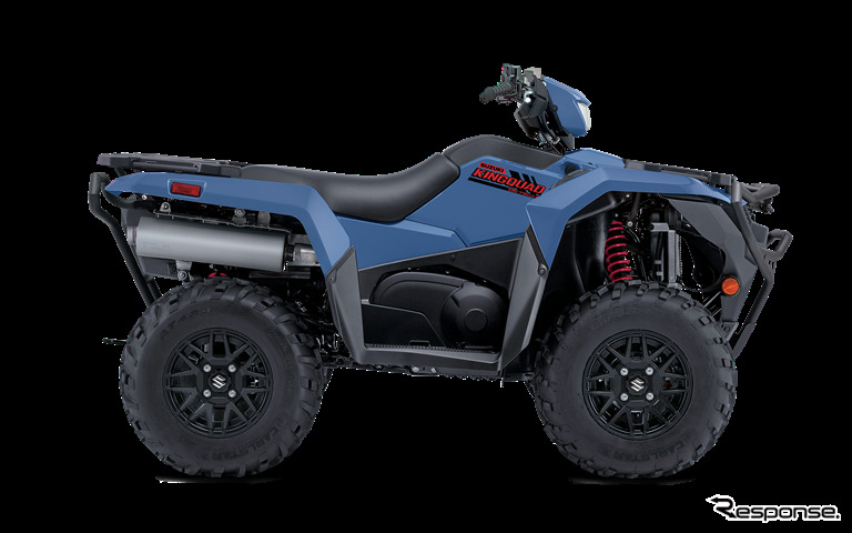 スズキの四輪バギー『KingQuad 750AXi』2024年モデルを発表