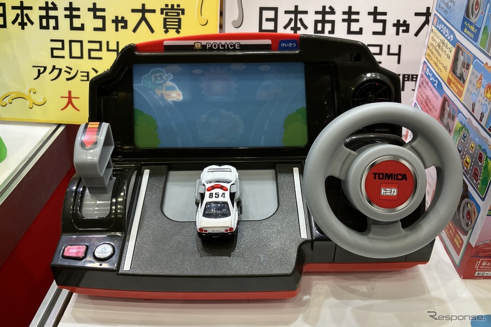 東京おもちゃショー2024:タカラトミー・トミカ「ハンドルドライバー」《写真撮影 高木啓》
