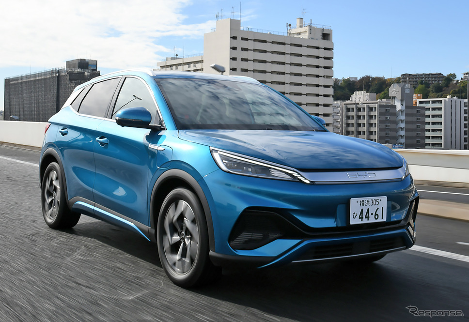 BYD ATTO 3《写真撮影 中野英幸》
