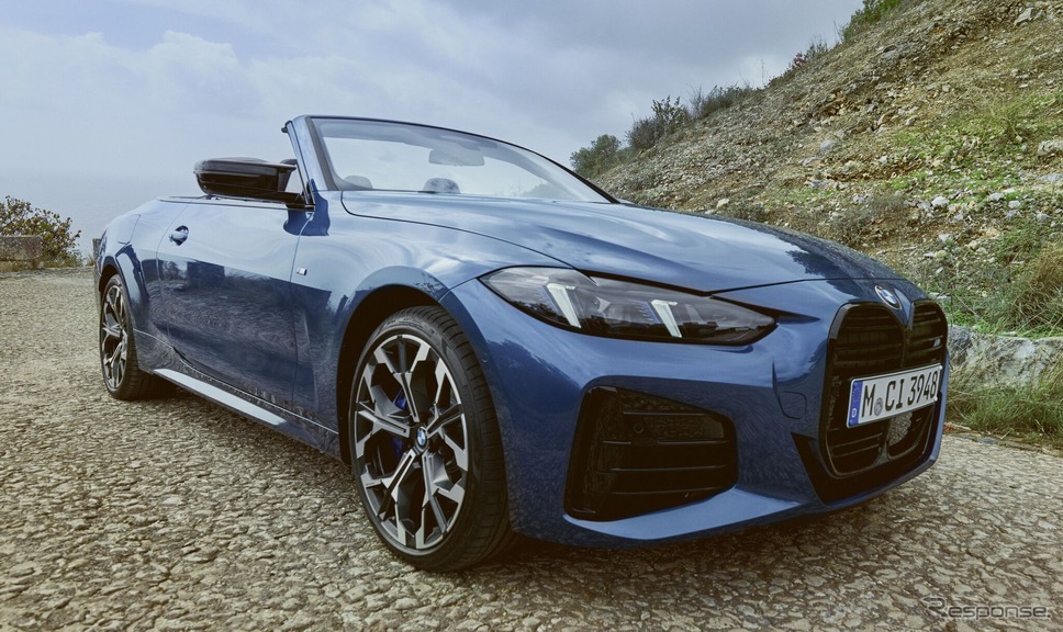 BMW 4シリーズカブリオレ 改良新型の「M440i xDrive」《photo by BMW》