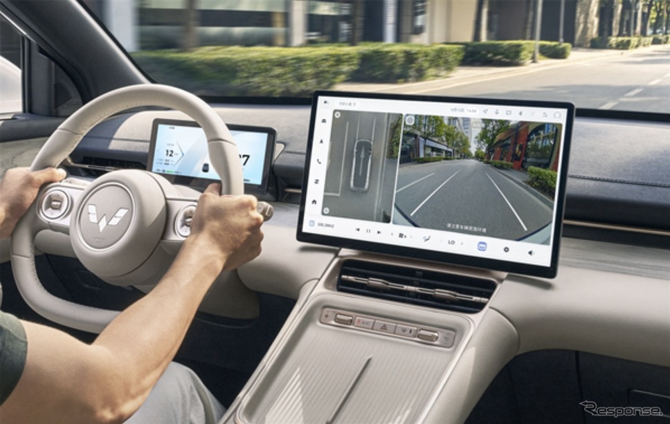 五菱汽車の新型電動SUV『五菱星光S』《photo by SAIC》