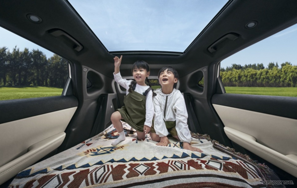 五菱汽車の新型電動SUV『五菱星光S』《photo by SAIC》