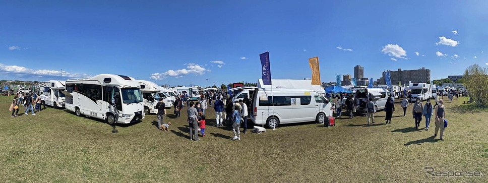 前回2021年のイベント《写真提供 キャンピングカー×防災フェス 2024 in 相模原実行委員会》