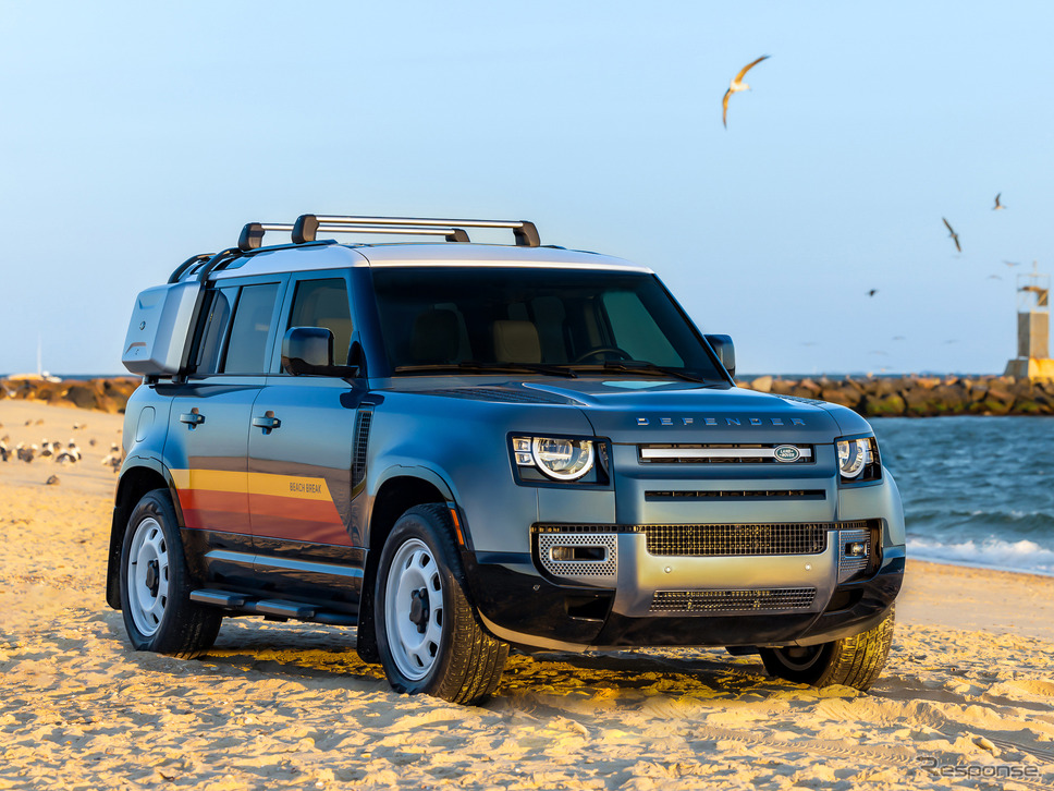 ディフェンダーの限定車「ビーチブレイク」《photo by Defender》
