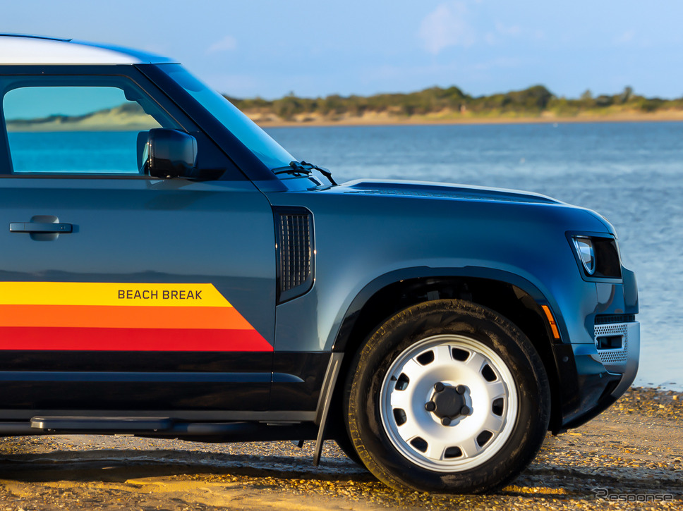 ディフェンダーの限定車「ビーチブレイク」《photo by Defender》
