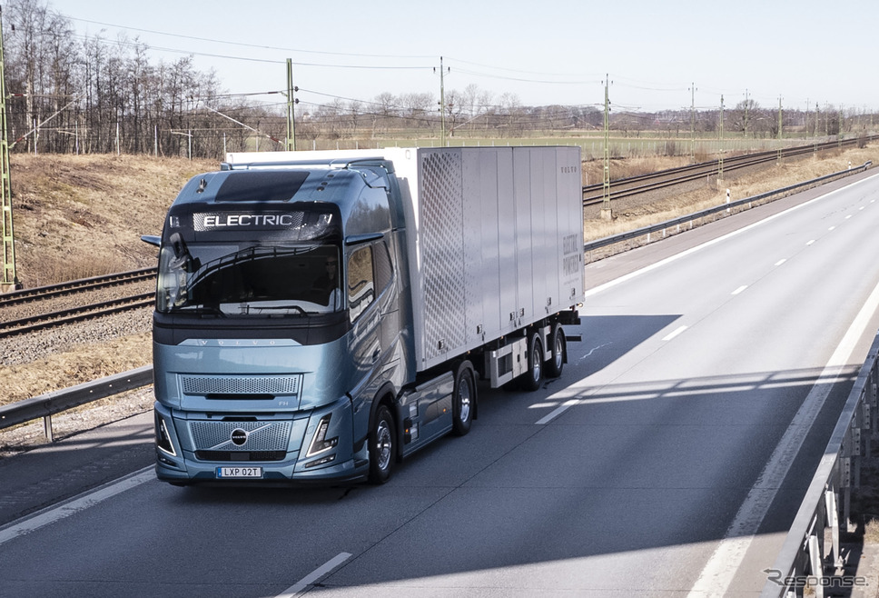 ボルボ FHエレクトリック 新型《photo by Volvo》