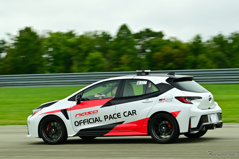 トヨタ『GRカローラ』の米NASA選手権ペースカー《photo by Toyota》