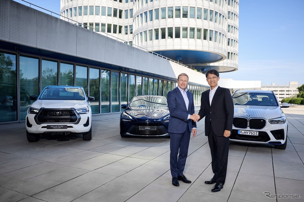 BMWとトヨタが水素燃料電池車で協業強化《photo by BMW》