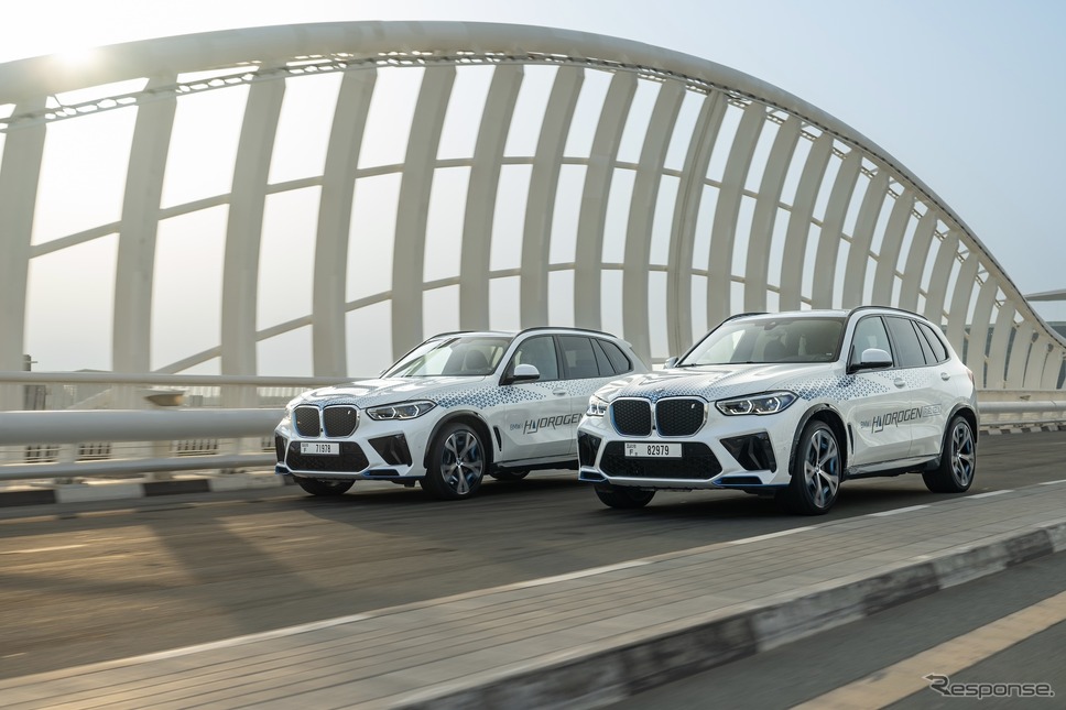 iX5 Hydrogenの試験走行《photo by BMW》