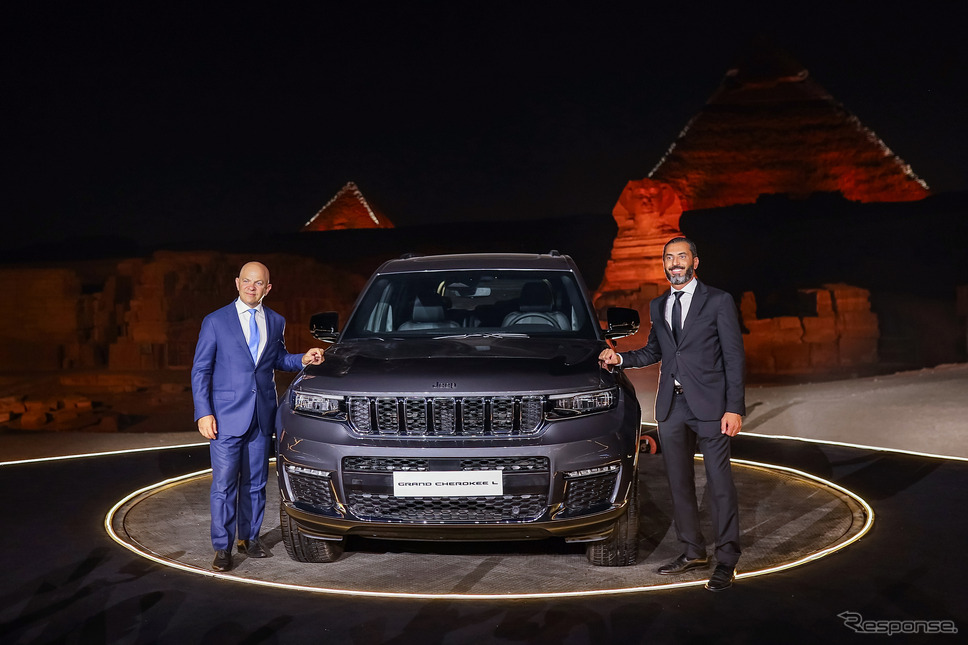 ステランティスがジープ・グランドチェロキーLのエジプトでの現地生産を開始《photo by Jeep》