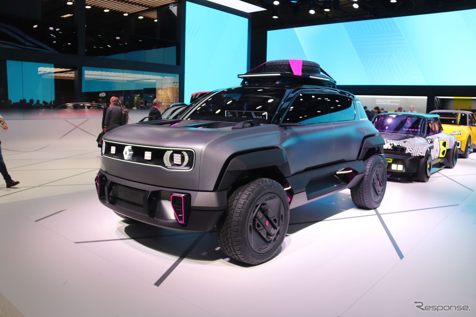 ルノー4EVERトロフィー(パリモーターショー2022)《写真撮影 中尾真二》