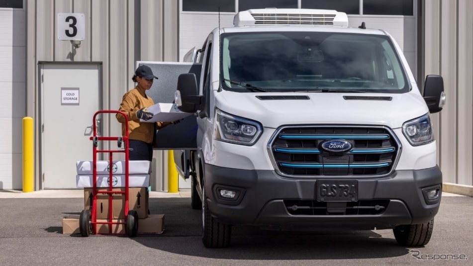 フォード『E-トランジット』の2024年モデル《photo by Ford》