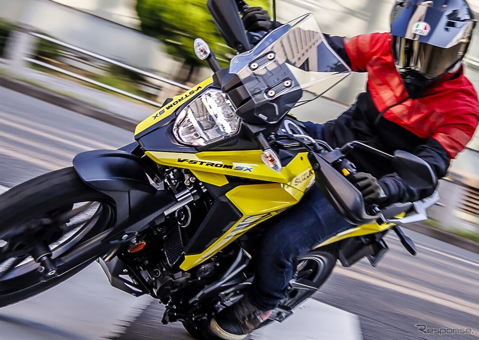 スズキ Vストローム250SX《写真撮影 山内潤也》