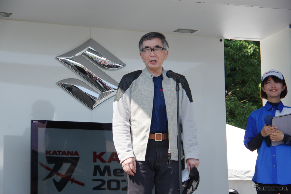スズキ鈴木俊宏社長《写真撮影 宮崎壮人》