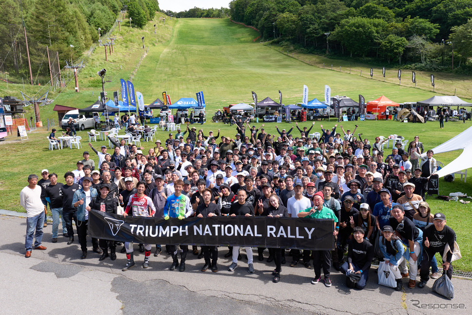TRIUMPH NATIONAL RALLY(写真は過去イベントより)《写真提供 トライアンフモーターサイクルズジャパン》