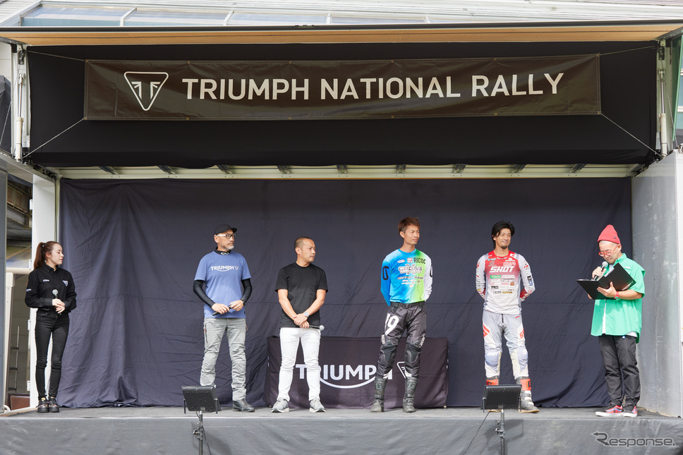 TRIUMPH NATIONAL RALLY(写真は過去イベントより)《写真提供 トライアンフモーターサイクルズジャパン》