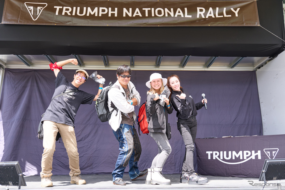 TRIUMPH NATIONAL RALLY(写真は過去イベントより)《写真提供 トライアンフモーターサイクルズジャパン》