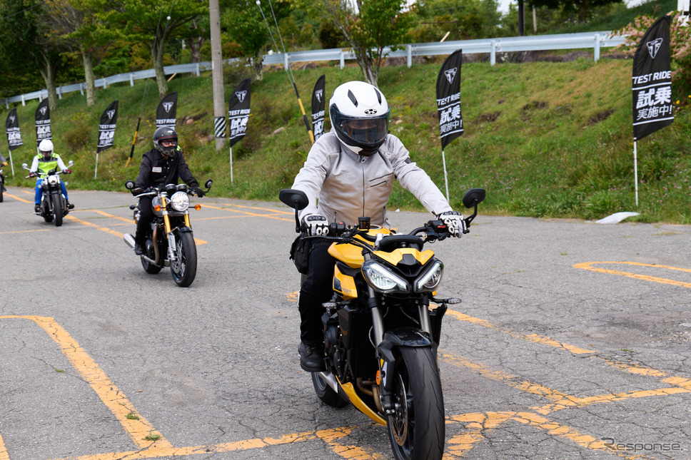 TRIUMPH NATIONAL RALLY(写真は過去イベントより)《写真提供 トライアンフモーターサイクルズジャパン》