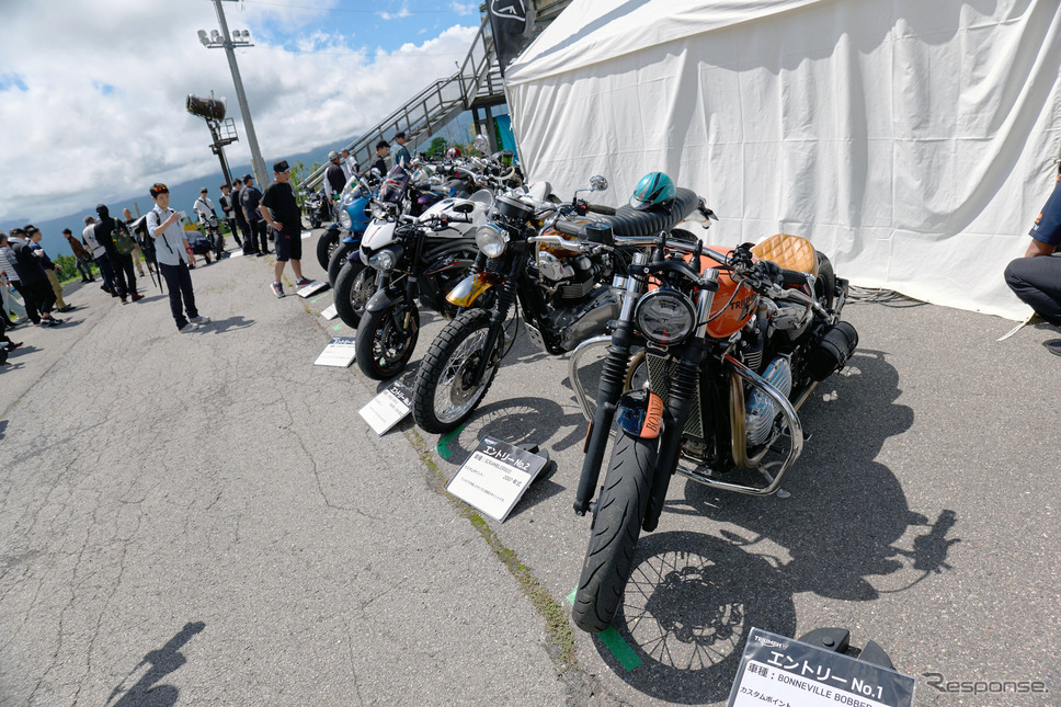 TRIUMPH NATIONAL RALLY(写真は過去イベントより)《写真提供 トライアンフモーターサイクルズジャパン》