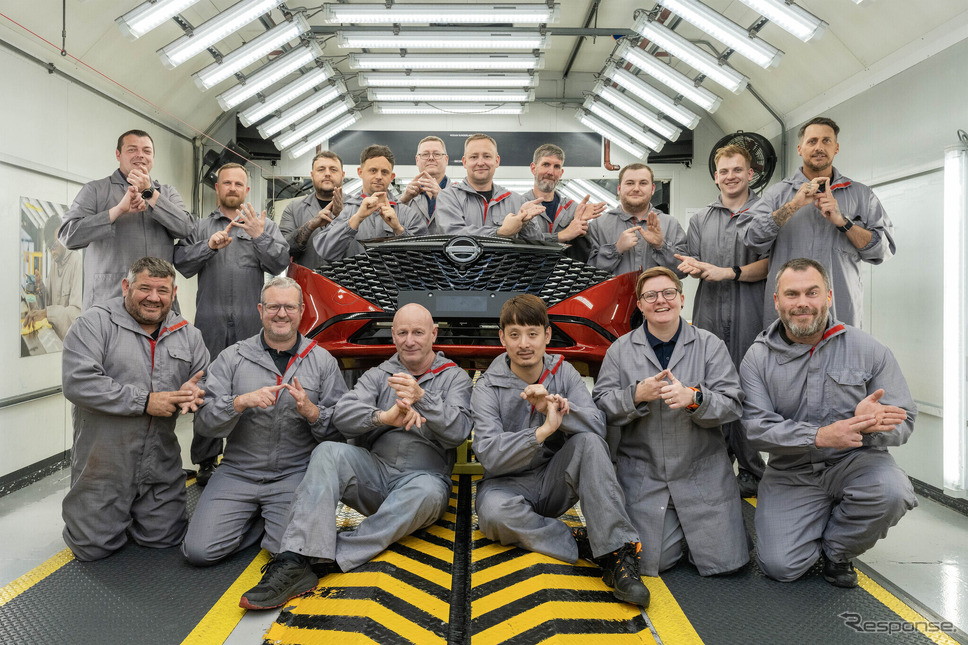日産の英サンダーランド工場の生産部門全体が手話学習を導入《photo by Nissan》