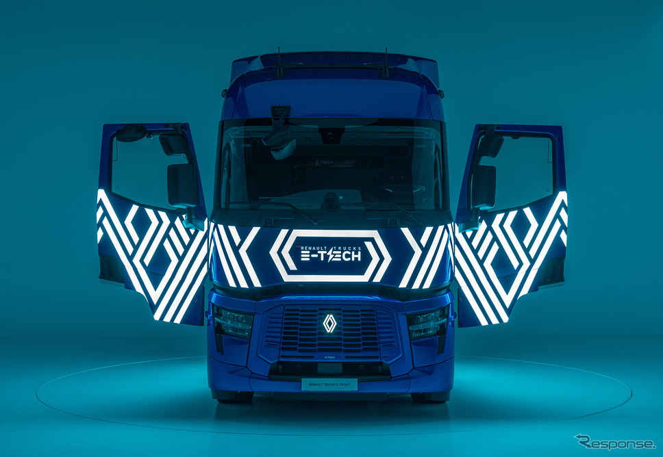 ルノー・トラックのE-Tech Tダイヤモンドエコー《photo by Renault》