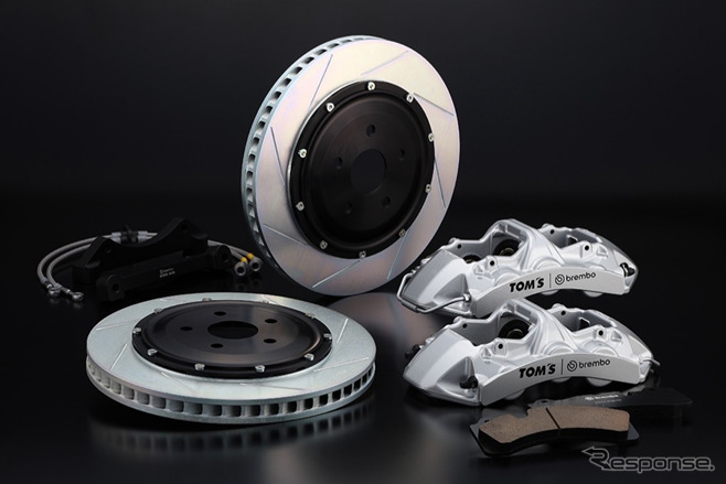 『GR86』『GRヤリス』『GRカローラ』用のブレーキシステム「TOM’S×Bremboリミテッドエディション」が数量限定発売《画像提供 トムス》